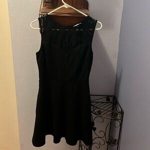 ‘Speechless’ brand, Size Medium, little black dress with lace on chest section